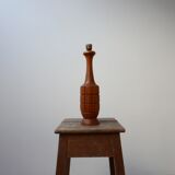 Teak Mid-Century Single Table Lamp