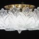 Verona, Luxury Italian Murano Glass Ceiling Light or Flush Mount, 1980s