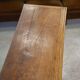 Pair of solid oak bookshelves from the 1920s.