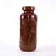 Brown ceramic vase, German design, 1960s, made in West Germany