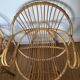Pair of 1970s rattan shell chairs