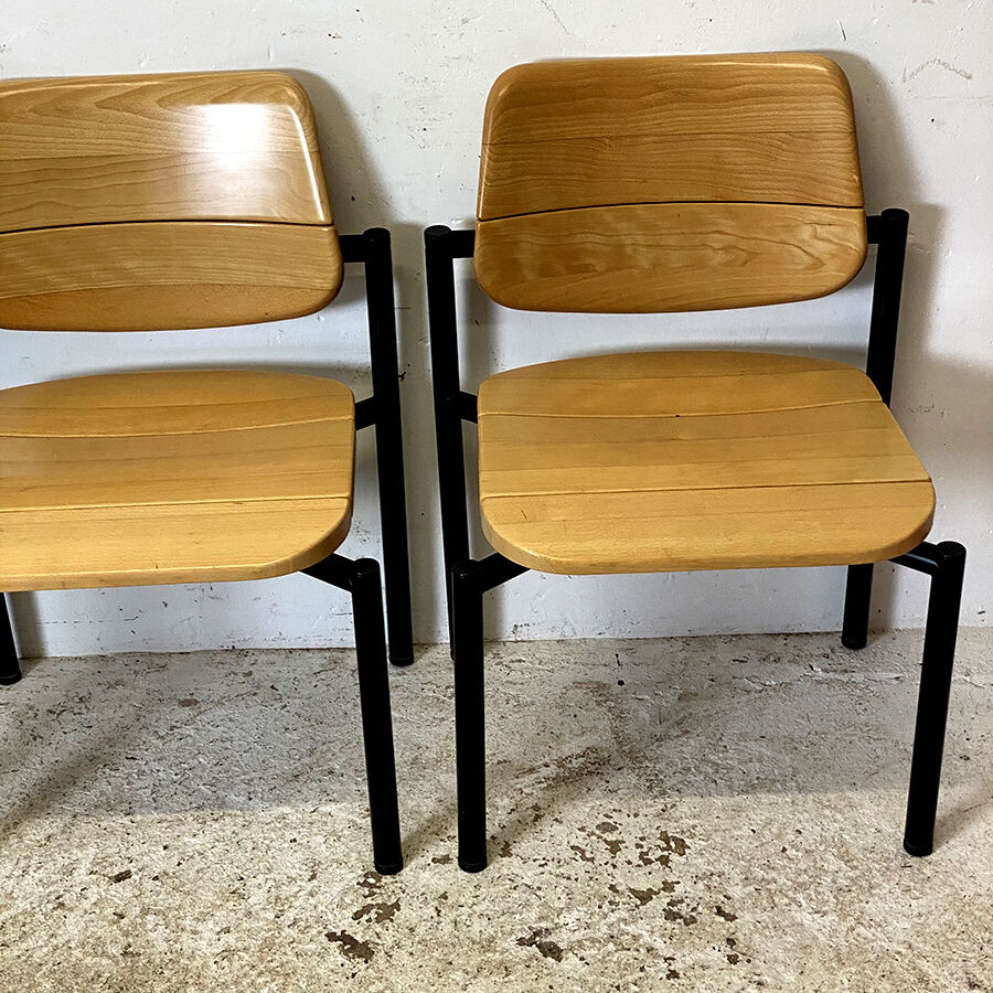 Set of 4 Martin Stoll chairs