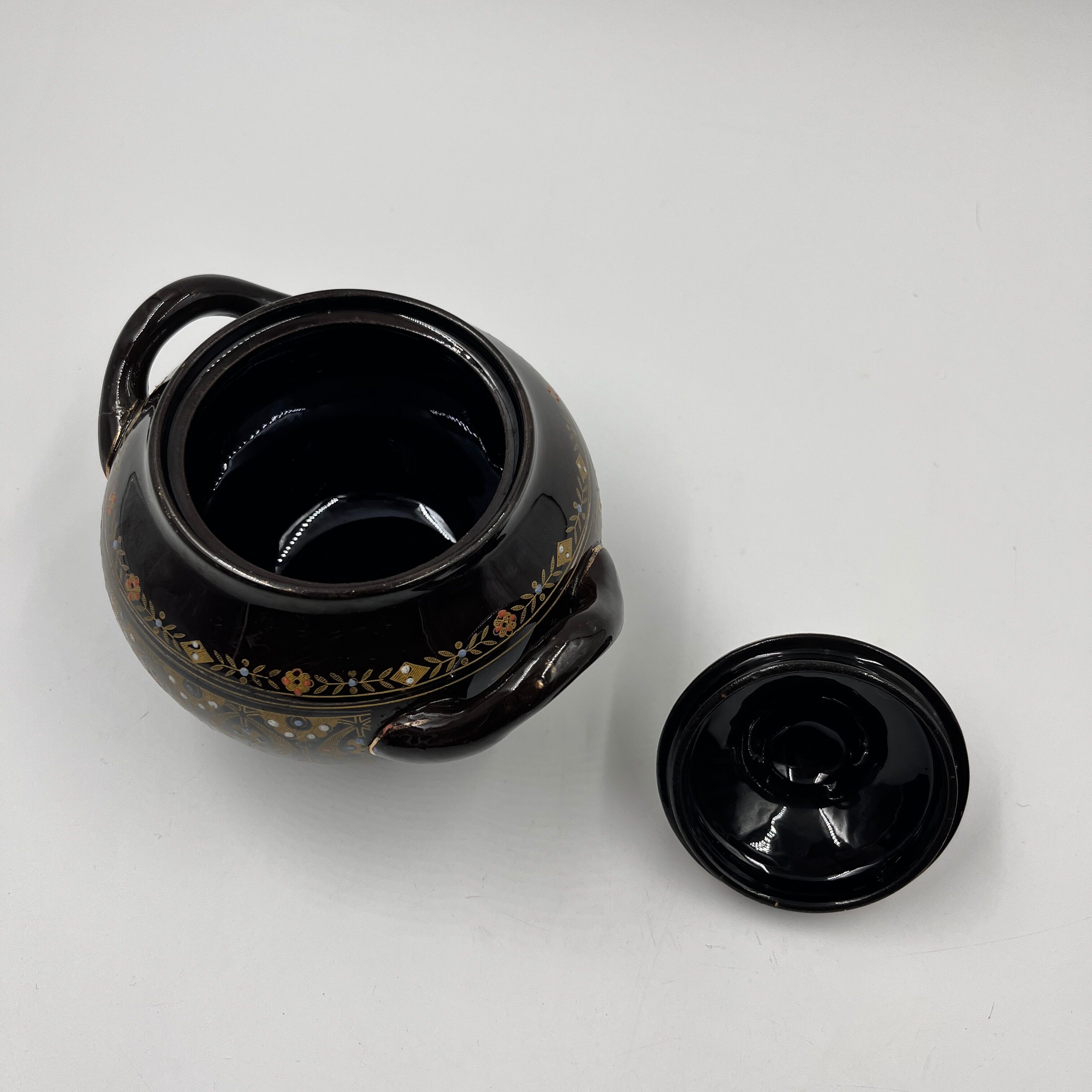 Tea service Sarreguemines Rockingham