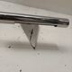 Pair of stainless steel wall lights 1980