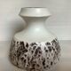 White and brown ceramic vase steuler Germany