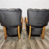Armchairs by Jindřich Halabala, 1950s, Set of 2