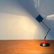 Lampe de table minimaliste de l'ère spatiale allemande du milieu du siècle par Hoffmeister Leuchten, années 1960