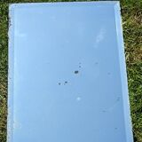 Old rectangular beveled mirror