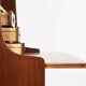 Midcentury Danish book shelf secretaire in teak by Nexø 1960s