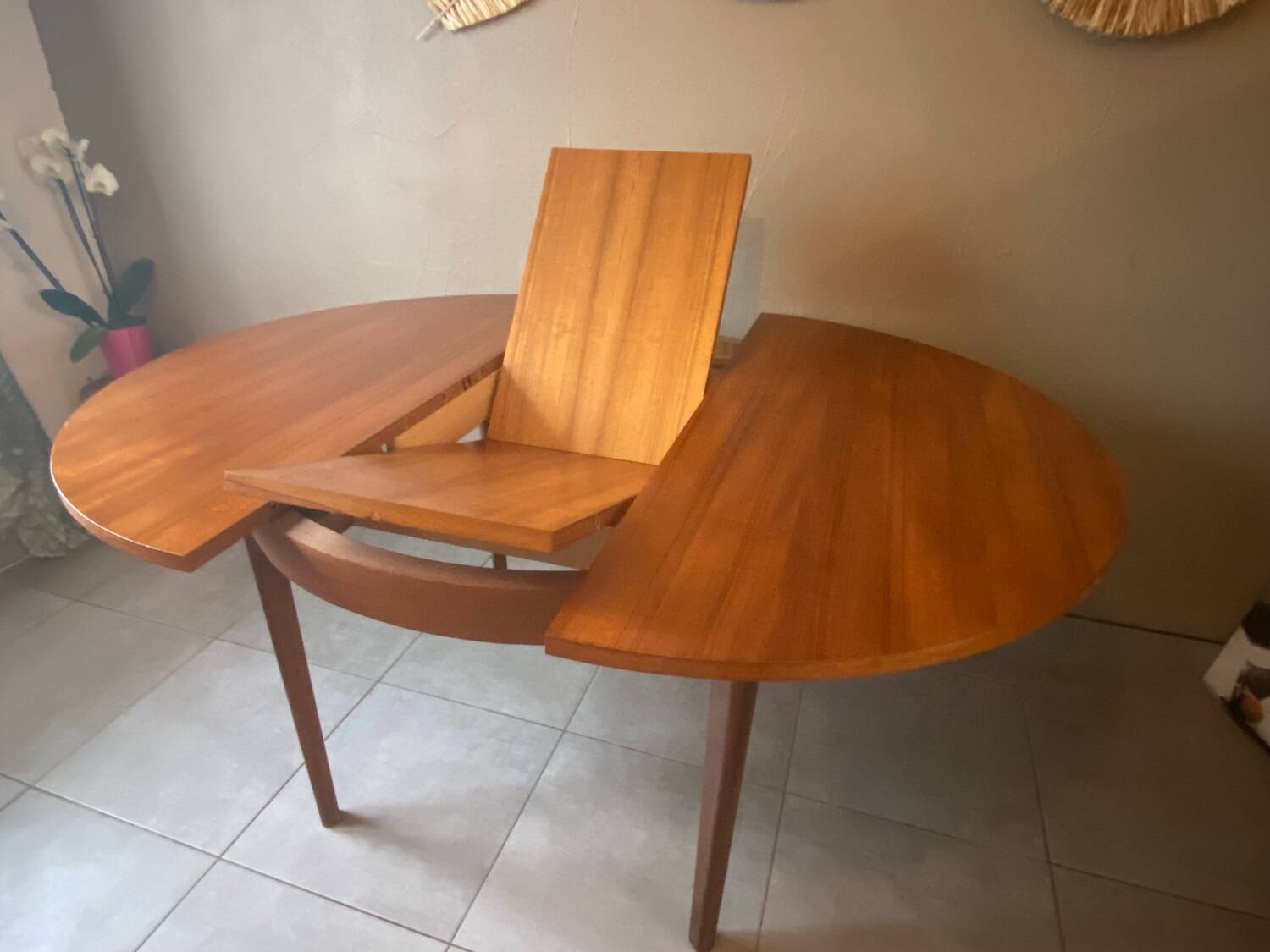 Vintage round table from the 60s