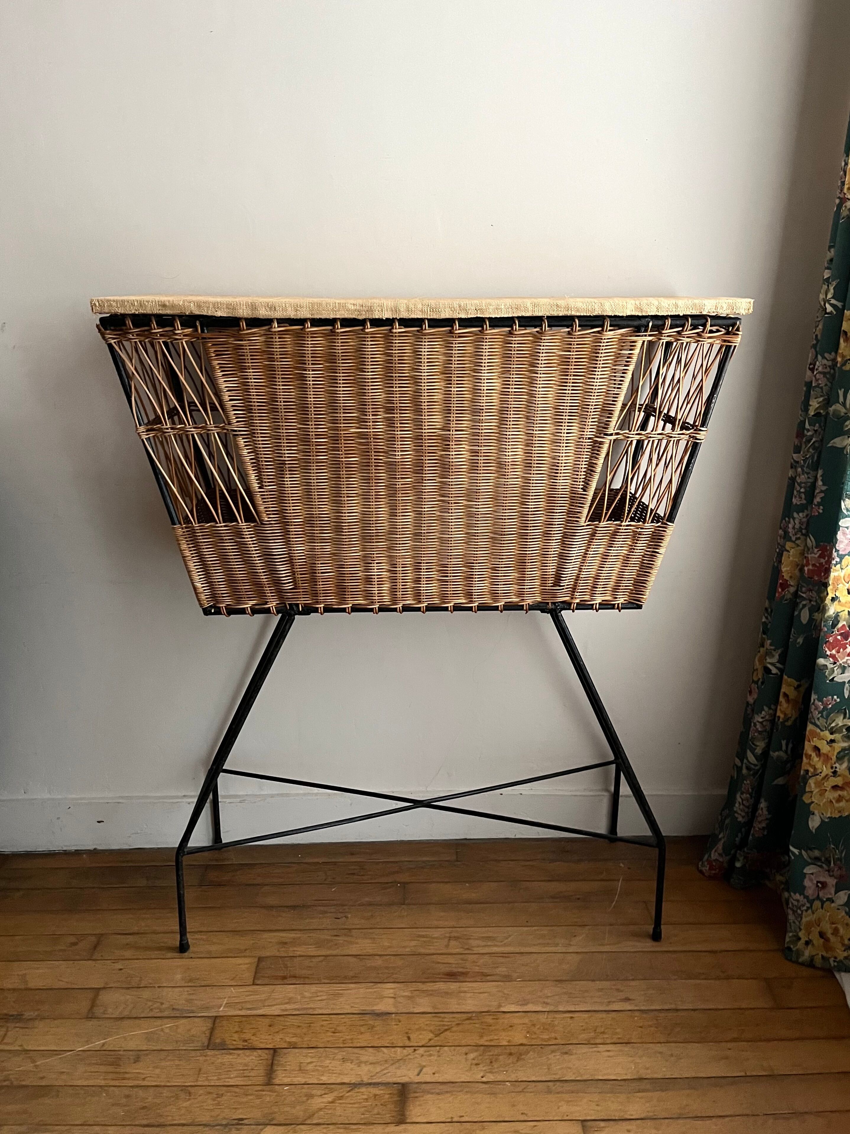 Rattan bar from the 50s/60s