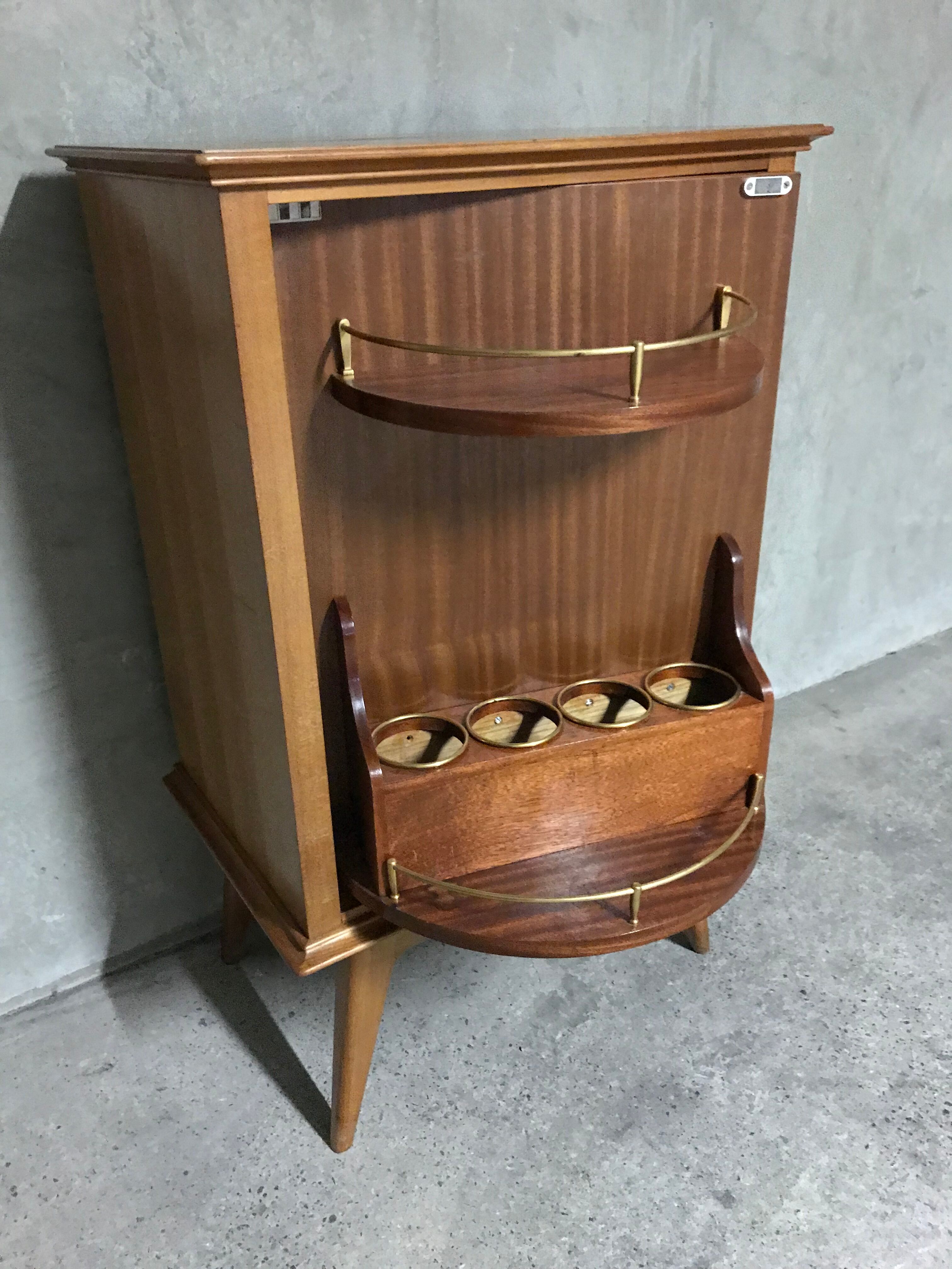 Furniture vintage bar 1960