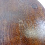 Ensemble de 2 tables tripodes brutalistes