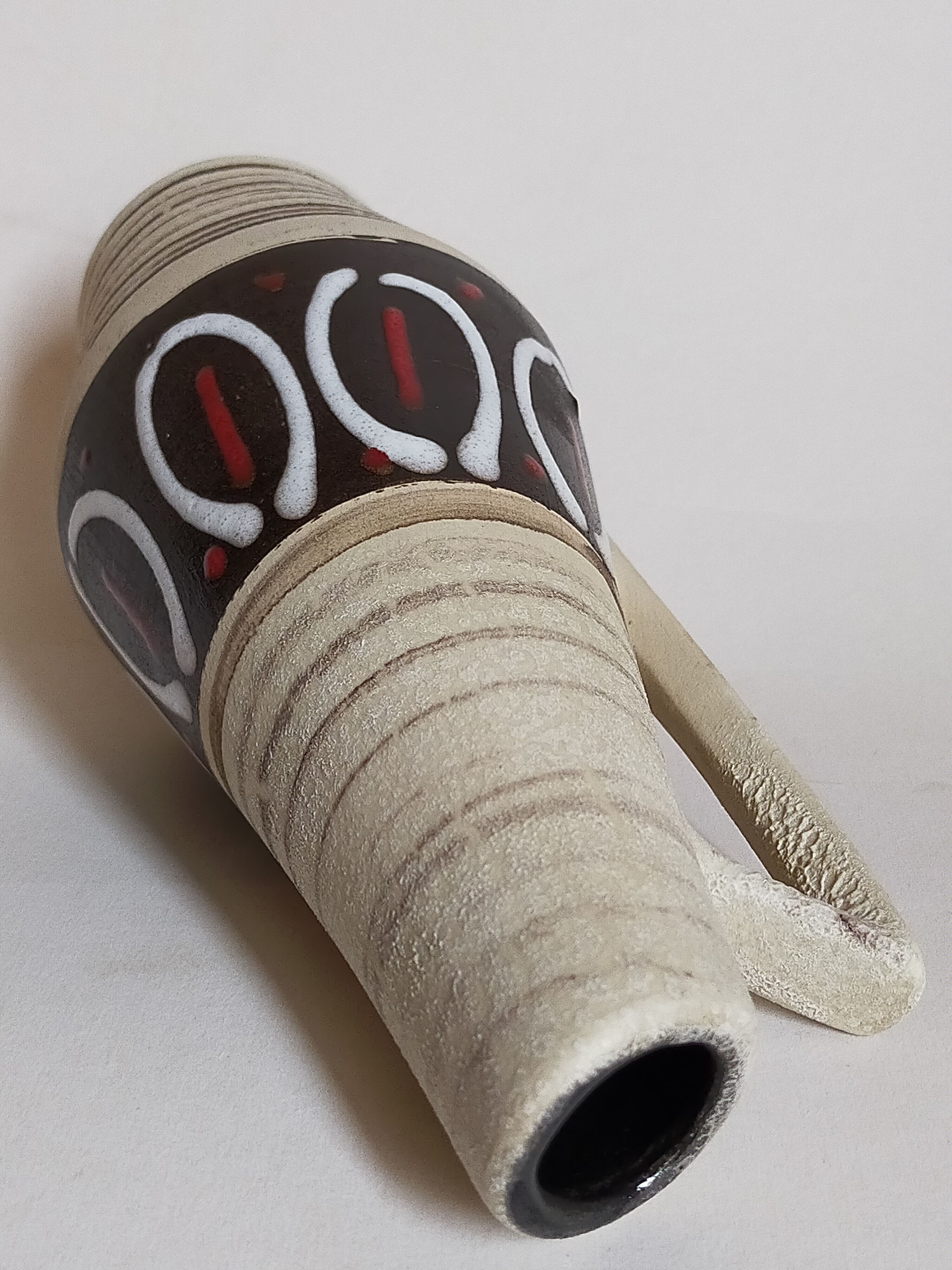 West-Germany vintage ceramic cove vase 50s