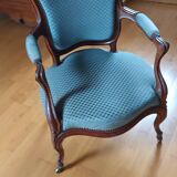 Pair of Voltaire armchairs in Napoleon III style