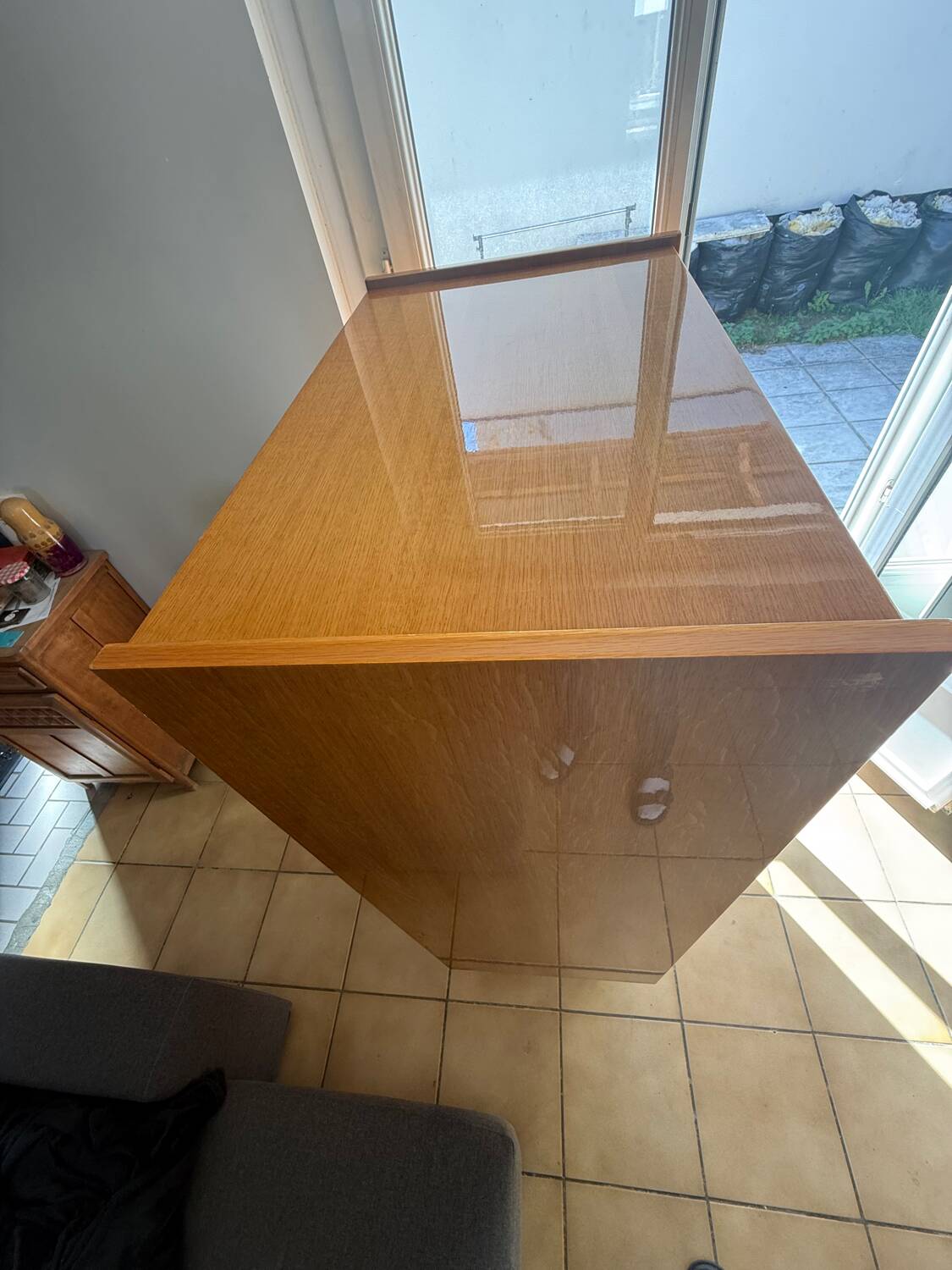 Vintage bookcase secretary furniture