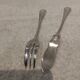 2-piece silver-plated hors d'oeuvre set by Christofle Spatours
