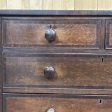 Commode anglaise du XIXème en chêne