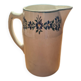 Pichet ancien fleurs bleue