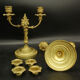 Pair of candlesticks Louis XVI style of the nineteenth