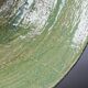 Vintage XX-XIXth century celadon blue-green ceramic artisan bowl wabi-sabi.