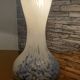 Mushroom lamp 1990 white and blue