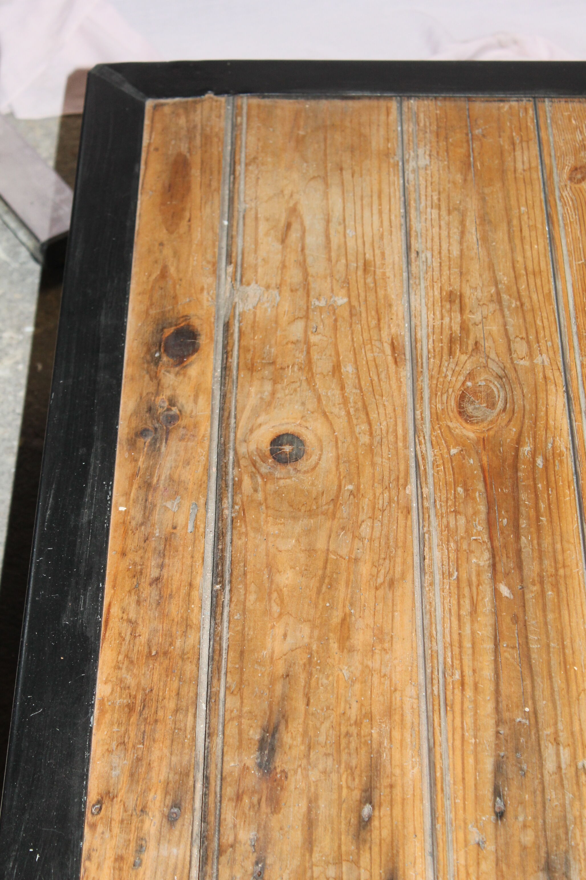 Industrial coffee table