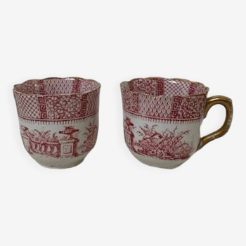 Pair of old cups