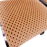 Set of 4 vintage sled chairs from the 1970s