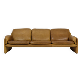 Vintage de Sede DS61 Leather Sofa Couch 70er Design 60er