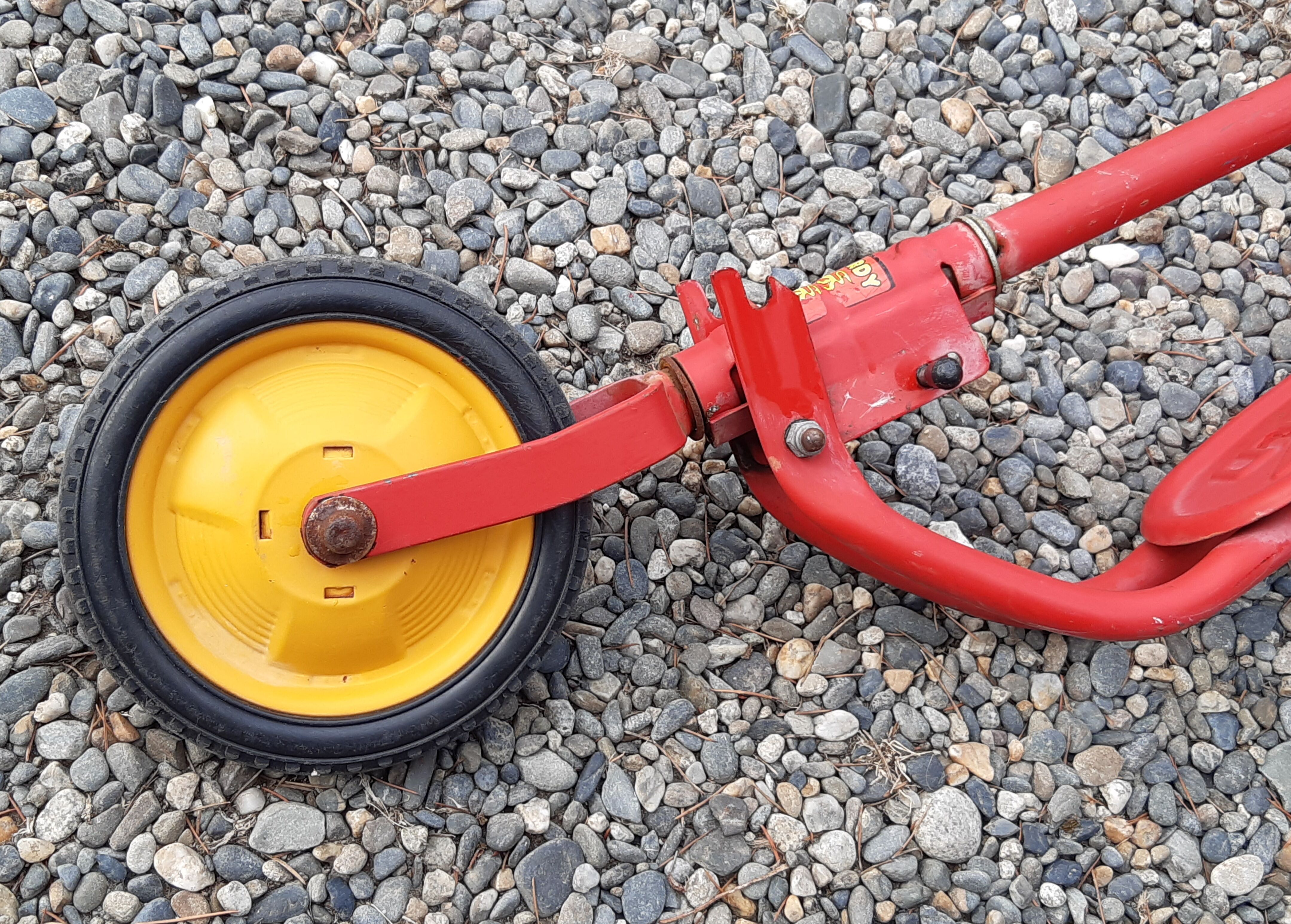 Trotinette vintage 70s pliante 3 roues