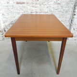 Danish vintage dining table extendable