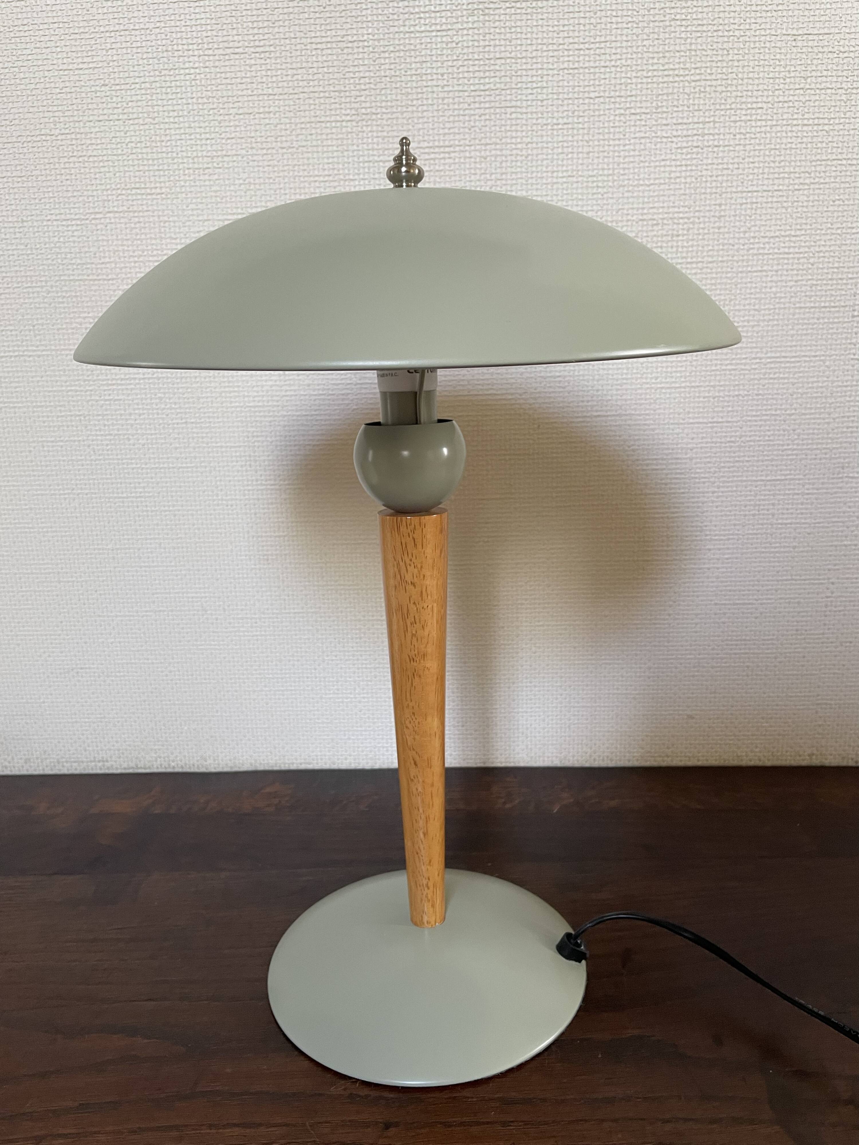 “Paquebot” lamp in wood and metal