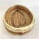 Rattan and brass basket, 1970s