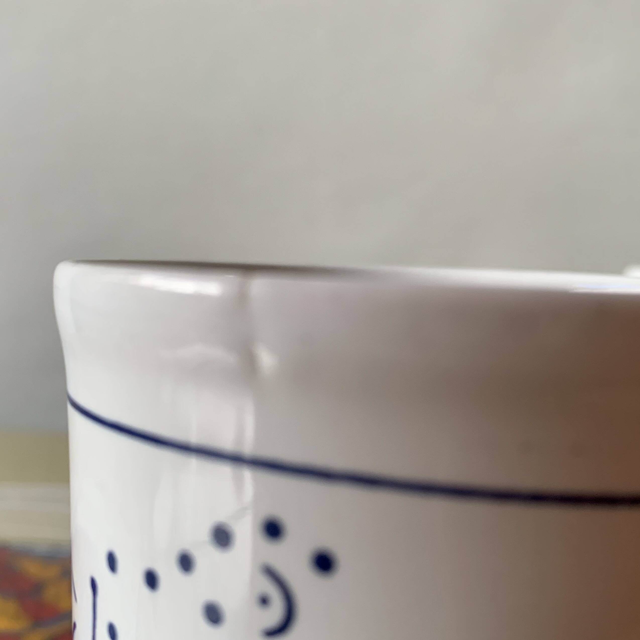 Set of 6 vintage cups Distri Boch Seca England decor Copenhagen