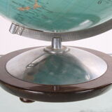 Glass globe with lamp Berlin, Stuttgart 1940-1950