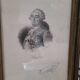 Set of 4 portraits of Kings of France