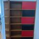 Shelf, glass-fronted bookcase