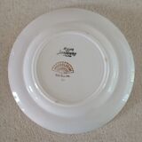 4 plates iron earth Sarreguemines