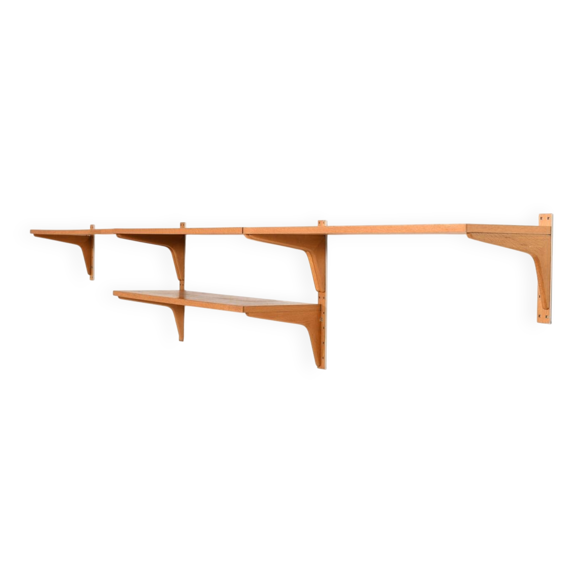 Oak Shelf System by HG Furniture Denmark 1960s