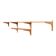 Oak Shelf System by HG Furniture Denmark 1960s