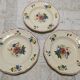 3 old Digoin plates, Agreste Sarreguemines model