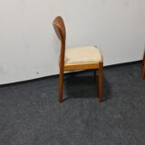 A set of six vintage Danish design dinning chairs by Niels Koefoed