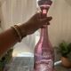Carafe vintage fleurie