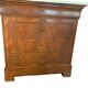 Commode coifeuse Louis Philippe en acajou et placage XIX siècle