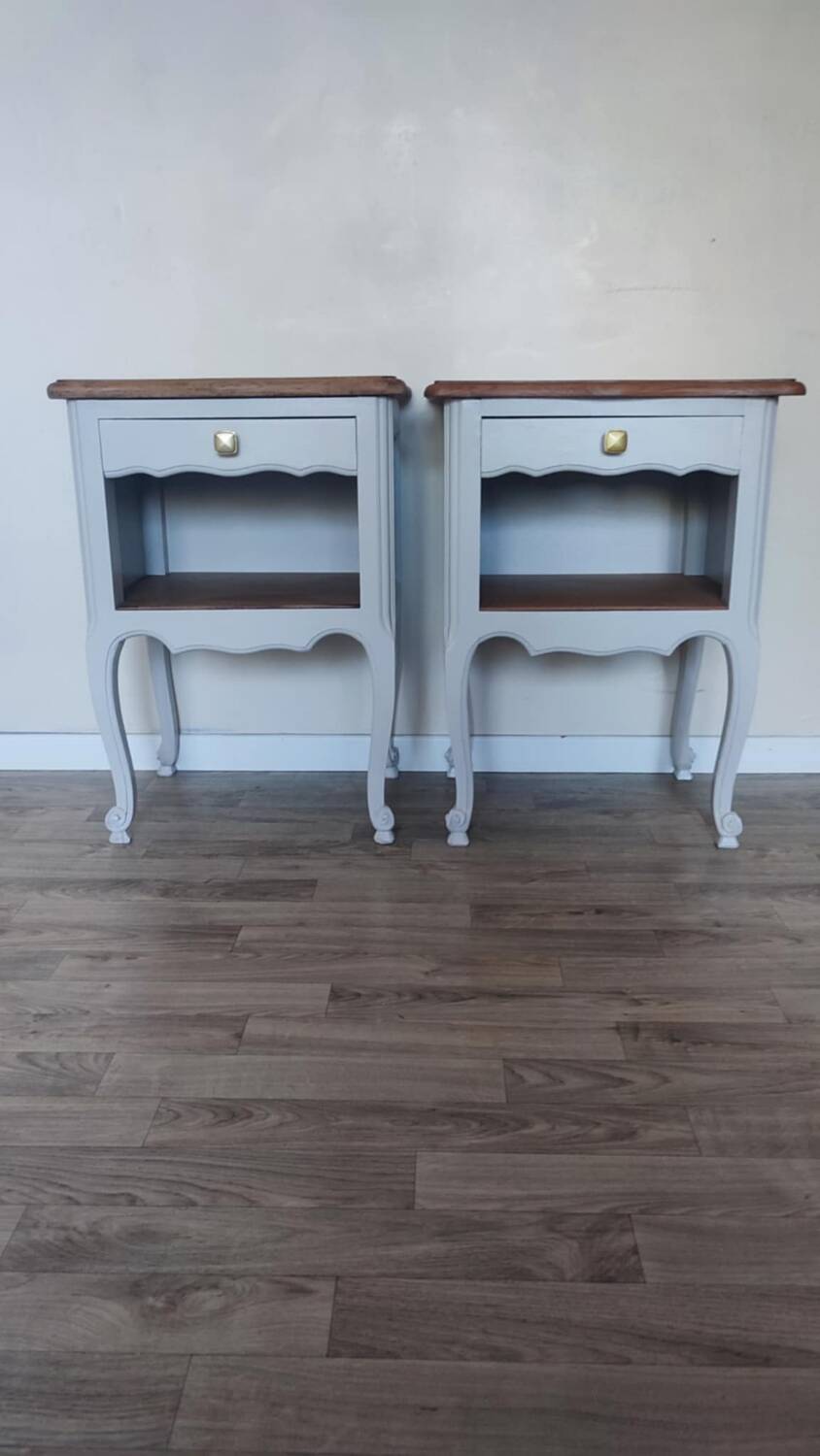 Restored bedside tables available