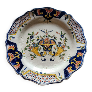 Plat rond Malicorne Pouplard Béatrix