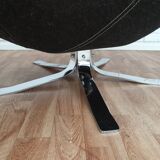 Danish design, Madsen and Schubell MS 68, lounge chair with swivel foot and tiltable back