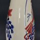 Geo Condé Lunéville KG vase with parakeets and grapes