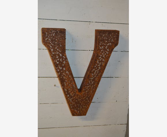 Industrial letter "v"